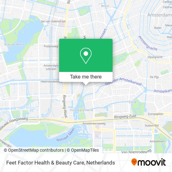 Feet Factor Health & Beauty Care map