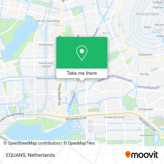 EQUANS map