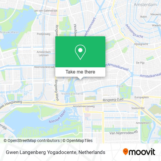 Gwen Langenberg Yogadocente map
