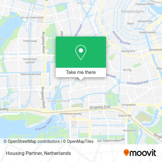 Housing Partner map