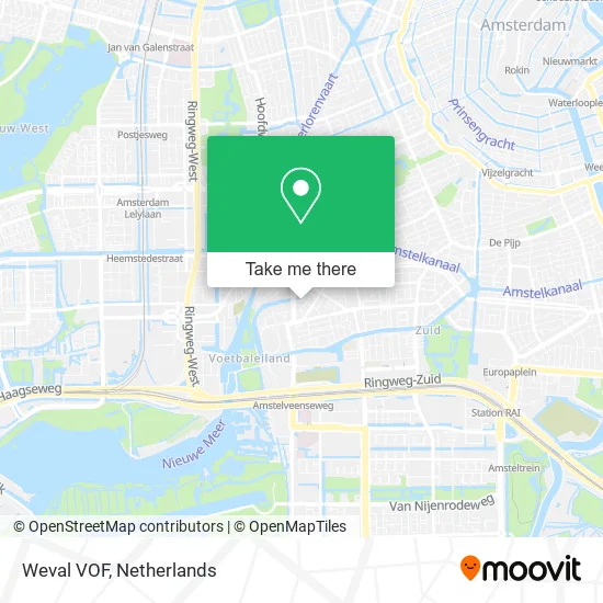 Weval VOF map
