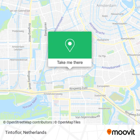 Tintoflor map