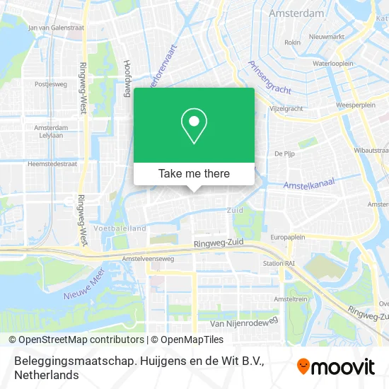 Beleggingsmaatschap. Huijgens en de Wit B.V. map