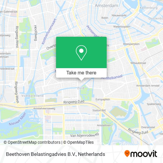 Beethoven Belastingadvies B.V. map