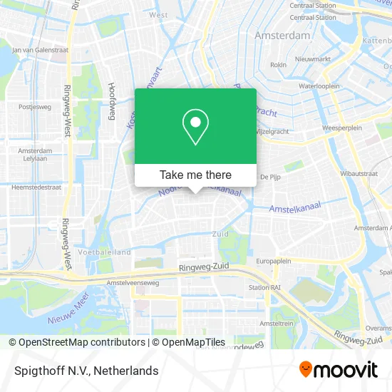 Spigthoff N.V. map