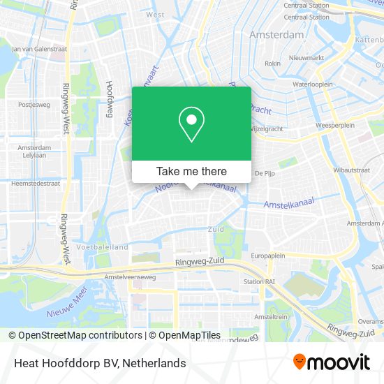 Heat Hoofddorp BV map
