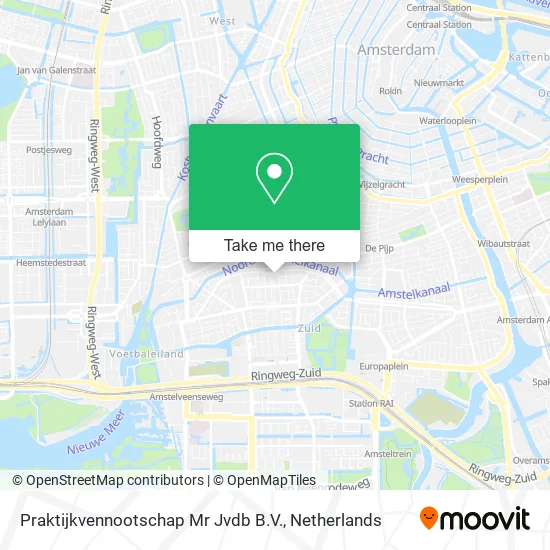 Praktijkvennootschap Mr Jvdb B.V. map