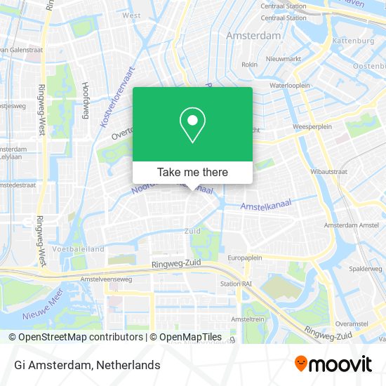 Gi Amsterdam map