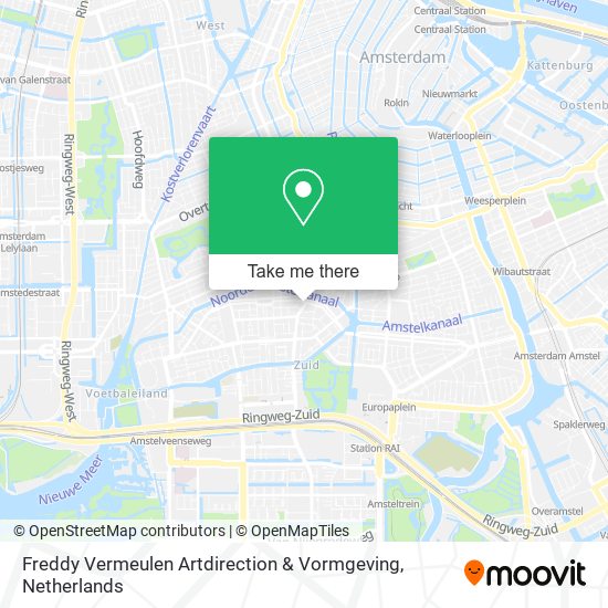 Freddy Vermeulen Artdirection & Vormgeving map