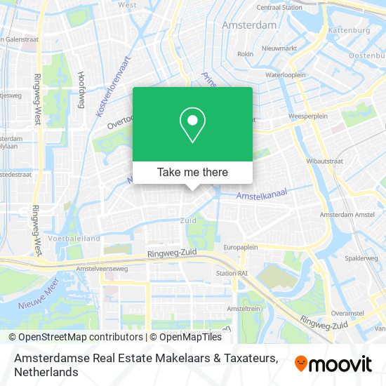 Amsterdamse Real Estate Makelaars & Taxateurs map