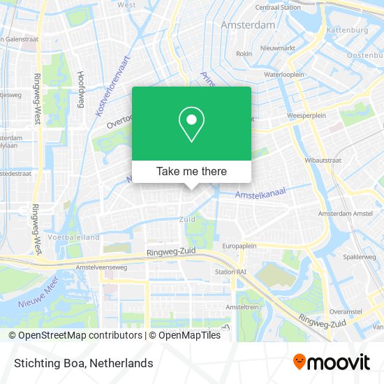 Stichting Boa map