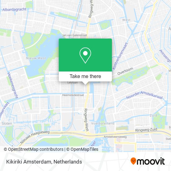 Kikiriki Amsterdam Karte