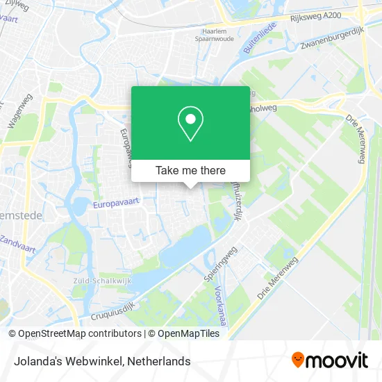 Jolanda's Webwinkel map