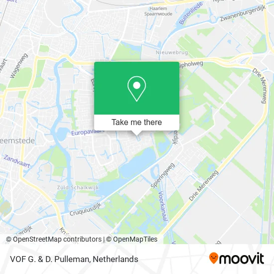 VOF G. & D. Pulleman map