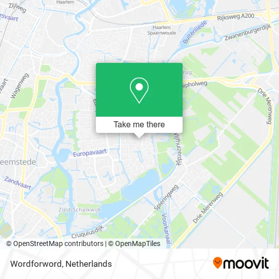 Wordforword map
