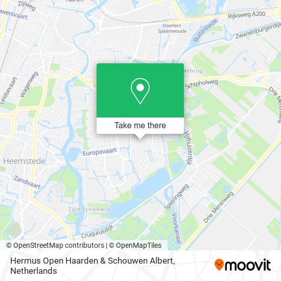 Hermus Open Haarden & Schouwen Albert map