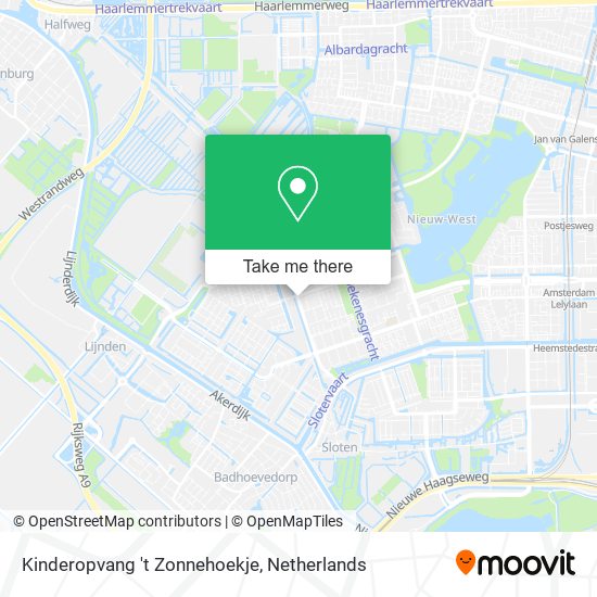 Kinderopvang 't Zonnehoekje map