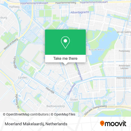 Moerland Makelaardij map
