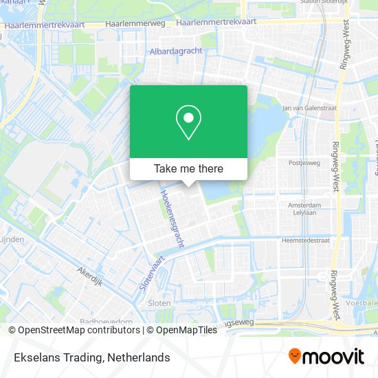 Ekselans Trading map