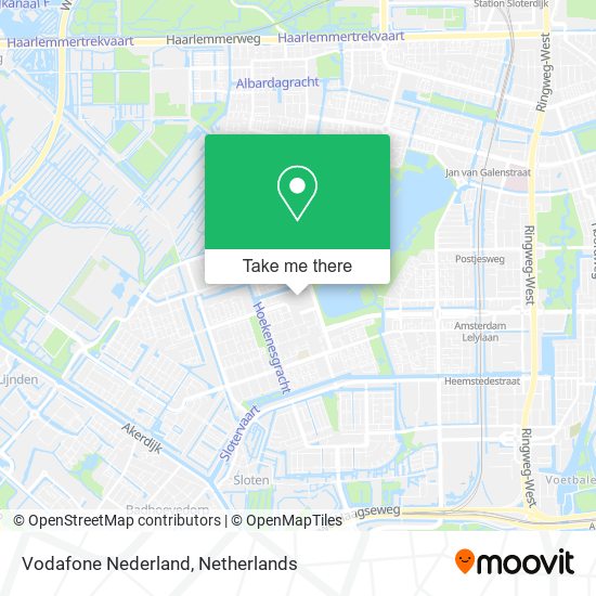 Vodafone Nederland Karte