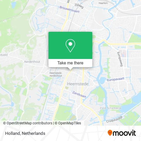 Holland map