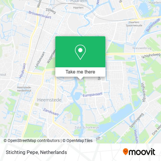 Stichting Pepe map