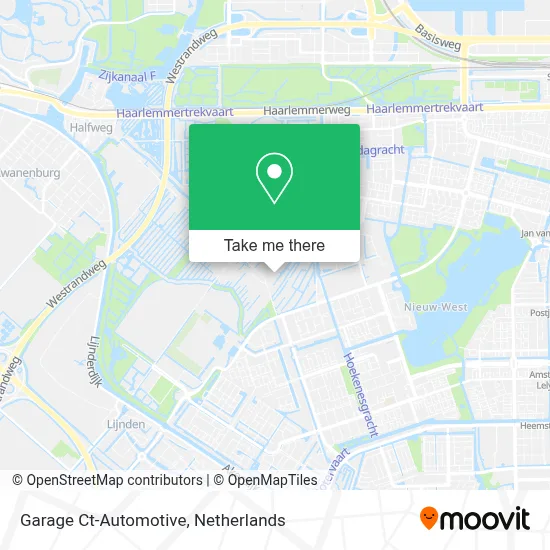 Garage Ct-Automotive map