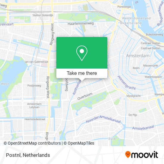 Postnl map