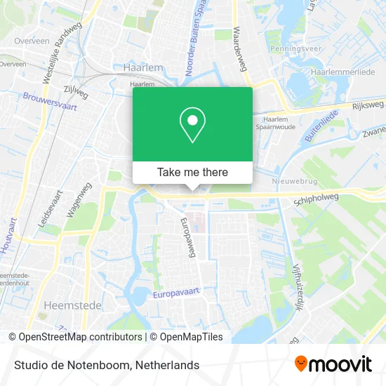 Studio de Notenboom map