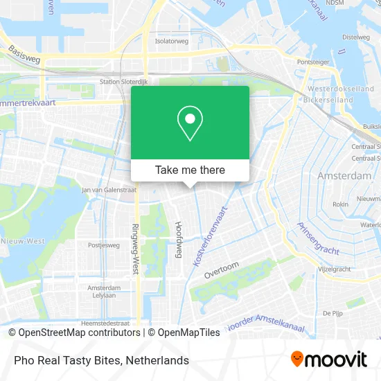 Pho Real Tasty Bites map