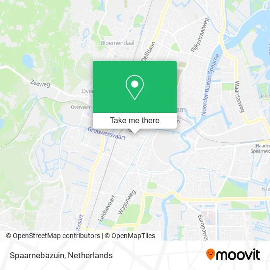 Spaarnebazuin map