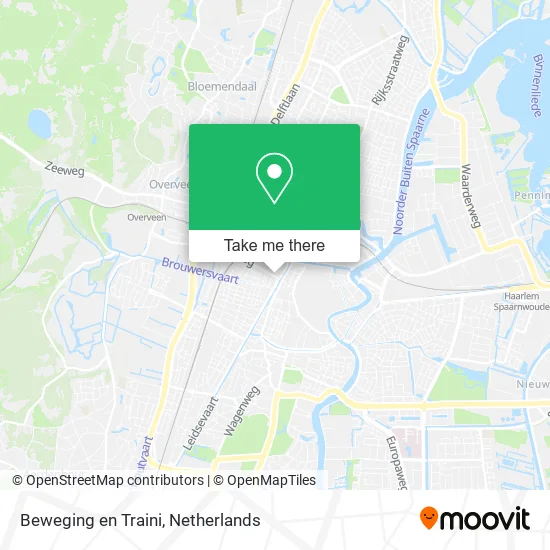 Beweging en Traini map