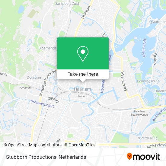 Stubborn Productions map