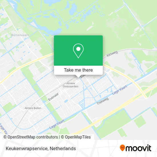 Keukenwrapservice map