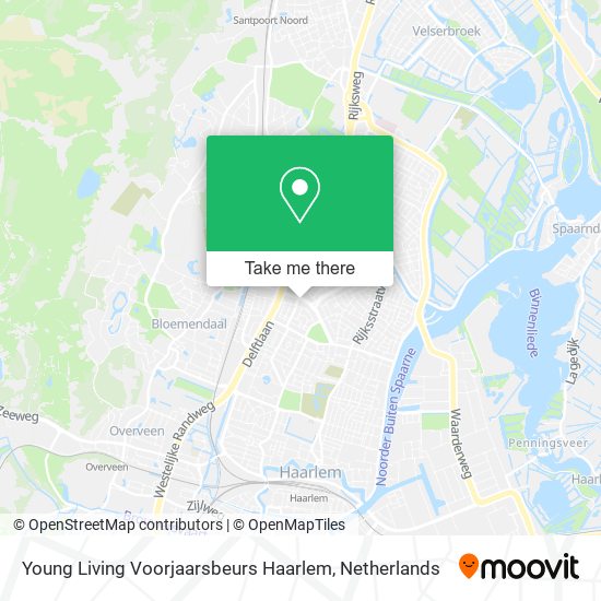 Young Living Voorjaarsbeurs Haarlem map