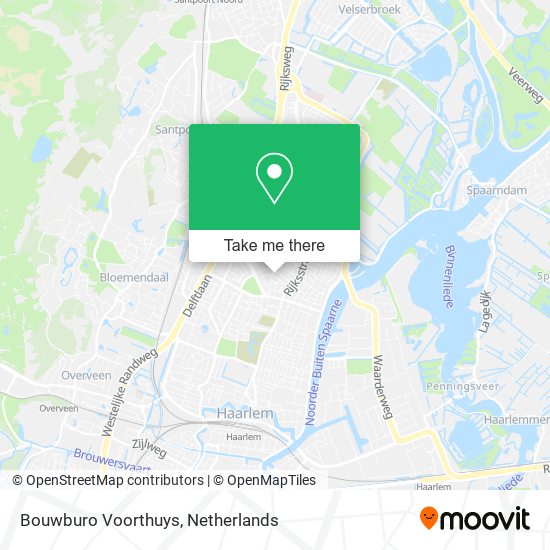 Bouwburo Voorthuys map