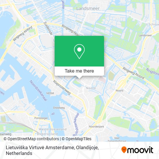 Lietuviška Virtuvė Amsterdame, Olandijoje Karte