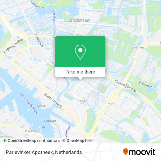 Parlevinker Apotheek map