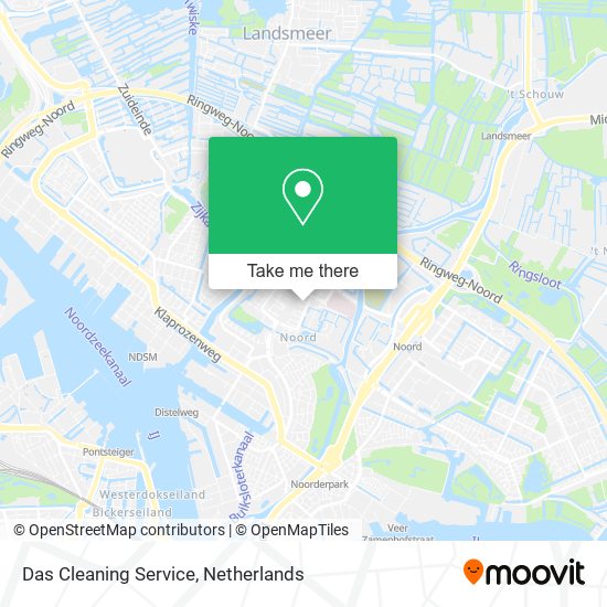 Das Cleaning Service map