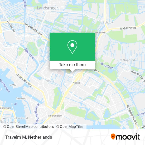 Travelm M map