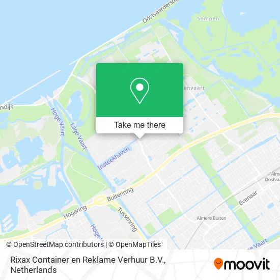 Rixax Container en Reklame Verhuur B.V. map