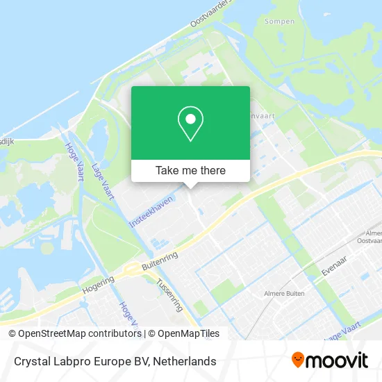Crystal Labpro Europe BV map