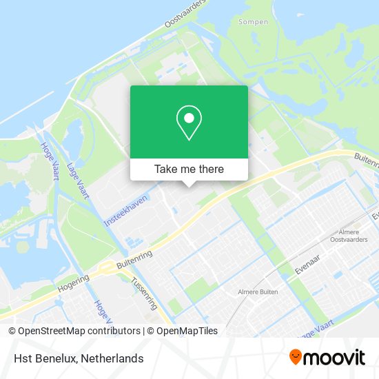 Hst Benelux Karte