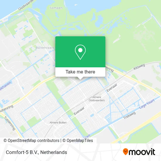 Comfort-5 B.V. map