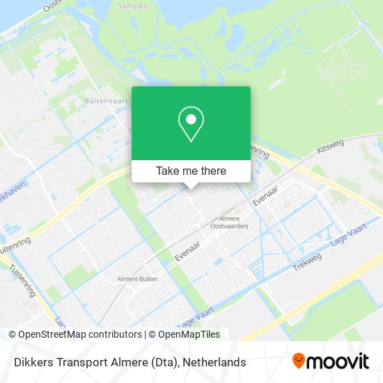 Dikkers Transport Almere (Dta) Karte