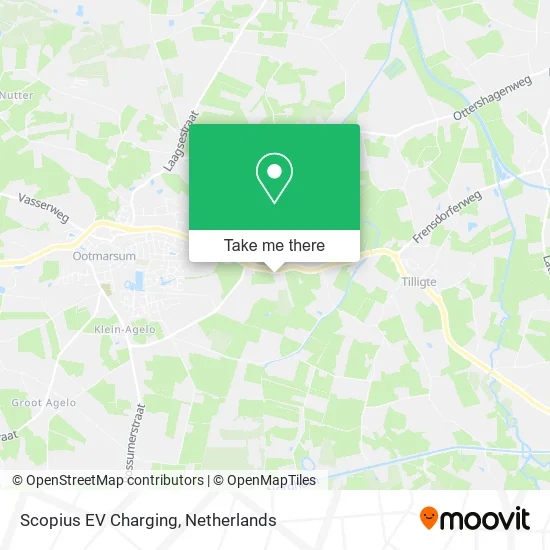 Scopius EV Charging map