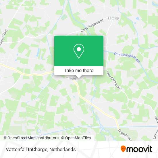 Vattenfall InCharge map