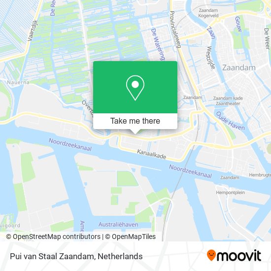 Pui van Staal Zaandam map