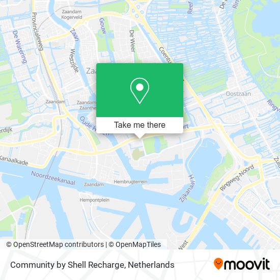 Community by Shell Recharge map