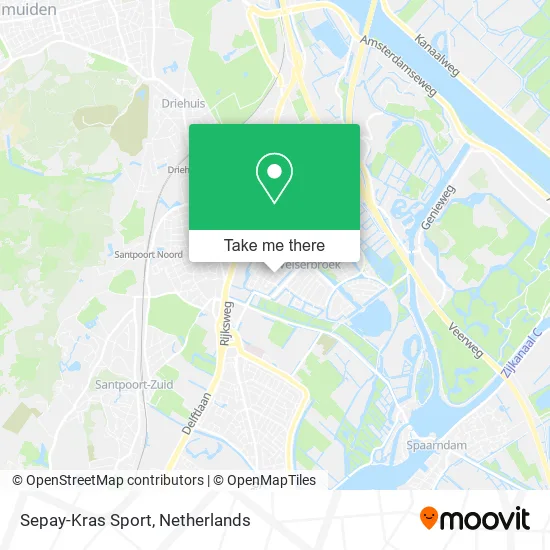 Sepay-Kras Sport map